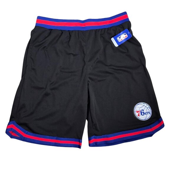 NWT | Philadelphia 76ers NBA Black Basketball Sports Shorts | Xlarge - Picture 1 of 5